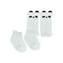 Дитячий набір наколінники і шкарпетки "Панда" MGZ-0649(White)