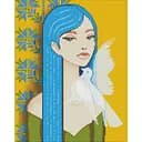 Алмазна мозаїка Ideyka Вісточка від коханого на підрамнику 40х50 см (AMO7537)