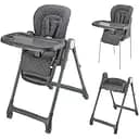 Стульчик для кормления Kinderkraft Tulo Grey (KHTULO00GRY0000)