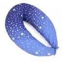 Подушка для вагітних та годування MirSon №5024 Color Line Milky Way 30х170 см блакитна (2200010969856)