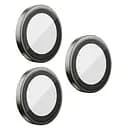 Защитное стекло BlueO Metal на камеру для Apple iPhone 16 Pro/16 Pro Max/15 Pro/15 Pro Max Серый/Natural Titanium