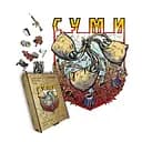 Пазл деревянный Город-Герой Сумы, А5, Картонная коробка 35 элементов