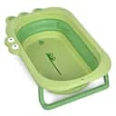 Ванночка детская, силикон, складная, 80x53.9x20.8 см, зеленая