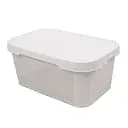 Кошик для зберігання Qutu Q-Basket White, 22 л, 39х29х23,5 см, білий (Q-BASKET д/хранения с/к WHITE 22л.)