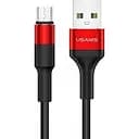Кабель посилена обплетення USAMS US-SJ224 USB - microUSB 1.2 метра червоний