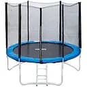Каркасний батут TK-Sport В-30306 діаметр 306 см із захисною сіткою, батут на пружинах зі сходами