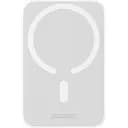 Портативна батарея - акумулятор бездротовий Baseus Magnetic Mini 20W 6000mAh білий