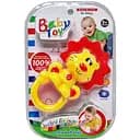 Детская погремушка Bambi 536-007 на планшете Лев желтая