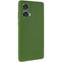 Чохол Silicone Cover Lakshmi Full Camera AA для Motorola Edge 50 Зелений / Dark green