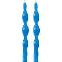 Свечи J-line синего цвета комплект из 2-х свечей высота 26 см Бельгия (40572)