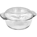 Кастрюля для запекания Stenson с крышкой 2.8 л термостекло круглая 236828 (35839)