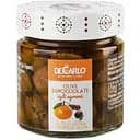 Оливки DeCarlo Leccina з цитрусовими без кісточки 200 г