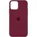 Чехол Silicone Case AA для Apple iPhone 11 Pro 5.8" Бордовий / Plum