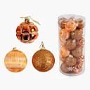 Набір ялинкових прикрас, C67422, 24 шт.