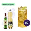 Коктейль Jameson Ginger (набір інгредієнтів) х7 на основі Jameson Irish Whisky