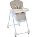 Стільчик M 3233L Taupe Beige для годування з регульованою спинкою, висотою та колесами, бежевий