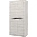 Шафа розпашна Еверест Ліберті-1000 дуб крафт білий (EVR-2306)