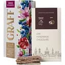 Набір: чай зелений та чорний Graff 1001 Passion з ароматом винограду та гранату 20 шт. x 1.5 г + шоколад Львівська Майстерня Шоколаду молочний з кокосовою начинкою 74 г