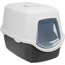 Туалет для котів Trixie Vico закритий 40х40х56 см білий/темно-сірий