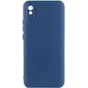 Чохол TPU Getman Liquid Silk Full Camera для Xiaomi Redmi 9A Синій / Navy Blue