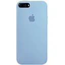 Чехол Silicone Case Full Protective AA для Apple iPhone 7 plus/8 plus 5.5 Голубой/Lilac Blue
