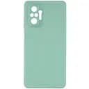 Силиконовый чехол Candy Full Camera для Xiaomi Redmi Note 10 Pro / 10 Pro Max Зеленый / Menthol