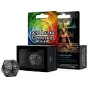 Настольная игра Q-Workshop Кубик D20 Level Counter Black & white Die , 1 шт. (20LEV01)