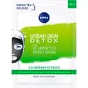 Чорна тканинна маска для обличчя Nivea Urban Skin Detox 1 шт.