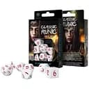 Набір кубиків Classic Runic White & red Dice Set , 7 шт. (SCLR04)