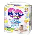 Трусики-підгузки Merries 2 (4-8 кг), 62 шт.