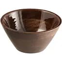 Блюдо салатник J-LINE из дерева манго коричневого цвета диаметр 24 см Бельгия (17821)