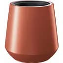 Горщик для квітів Prosperplast Heos з вкладишем 439 мм мідний (88932-7598)