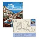 Набір для розпису по номерах "Сніданок на морі" 40*50 см, IDEA2-GX47209, ТМ "99IDEAS"