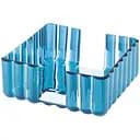 Серветниця Guzzini Dolcevita, 19,6x19,6x8,4 см, бірюзовий (29330148)