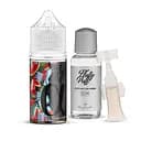 Набор компонентов для самозамеса солевой заправки Fluffy Puff Alpha 30 мл WATERMELON GUMMY ICE Арбуз Холодок, 0-25 мг (17953)