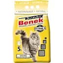 Бентонітовий наповнювач для котячого туалету Super Benek Optimum Natural 5 л