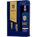 Водка Ukrainian Spirit Украинский дух 40% 0.7 л подарочная коробка с рюмками