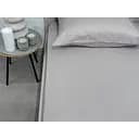 Простирадло Ecotton Chateau Grey на резинці сатин 160х200 см сіре (24839)