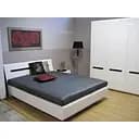 Комплект модульный в спальню ВМК (БРВ) Ацтека N77816 Белый/Белый глянец (BRW-1624)