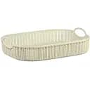 Кошик 31х24 см, білий ротанг (1195-IH-біл.ротанг)
