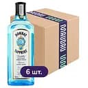 Упаковка джина Bombay Sapphire London Dry Gin 47% 4.2 л (0.7 л х 6 шт.)