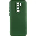 Чохол TPU GETMAN Liquid Silk Full Camera для Xiaomi Redmi Note 8Pro Зелений / Dark green