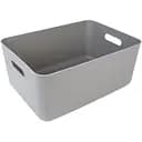 Ящик для хранения МВМ My Home FH-13 XL 360х257х160 мм серый (FH-13 XL GRAY)