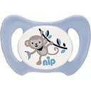 Пустушка Nip Miss Denti №3, силіконова, 13-32 міс., бузковий (31802)