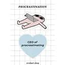 Стикерпак Cobart 3Д "Procrastinator"