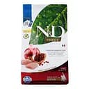 Сухой беззерновой корм для котят, беременных и лактующих кошек Farmina N&D Grain Free Prime Cat Chicken&Pomegranate Kitten курица и гранат 300 г