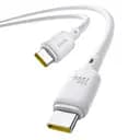 Кабель PD Baseus Silky Series Type-C to Type-C 100W 1 м белый P10377704213-00