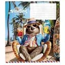 Зошит учнівський Школярик Cool vacation 018-3318L-4 в лінію 18 аркушів 