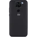 Чохол Silicone Cover Full Protective AA для Xiaomi Redmi Note 9 / Redmi 10X Чорний / Black