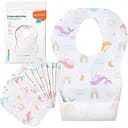 Нагрудник одноразовый BabyOno мягкий 23.5 см x 34.5 см, 10 шт.